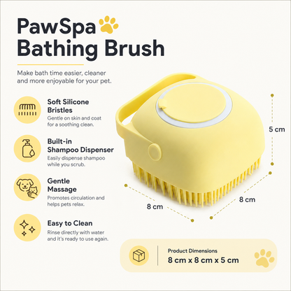 PawSpa Bathing Brush